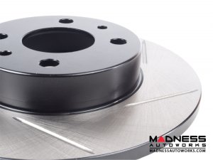 FIAT 500 Brake Rotors (2) - Rear - SILA Concepts - Performance Plus 